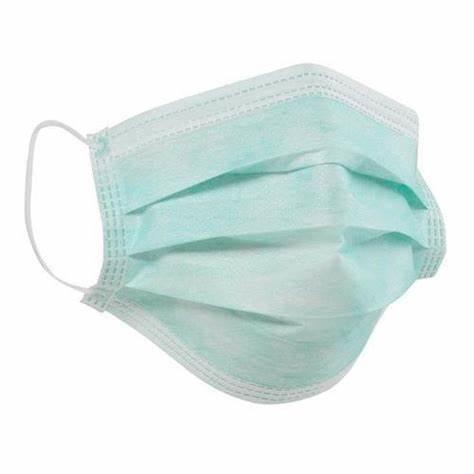 Antivirus Disposable Face Mask Blue Color High Bacteria Filtration
