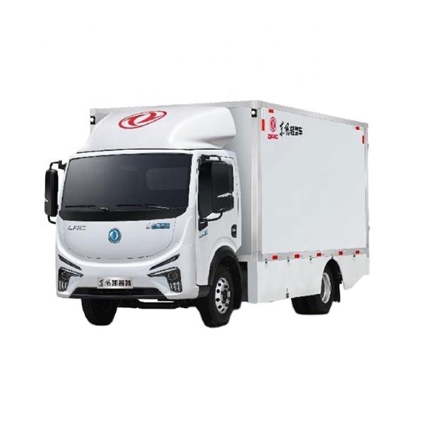 Camion électrique de chargement Dongfeng de 6000 kg avec 350 km de kilométrage d'endurance et frein pneumatique