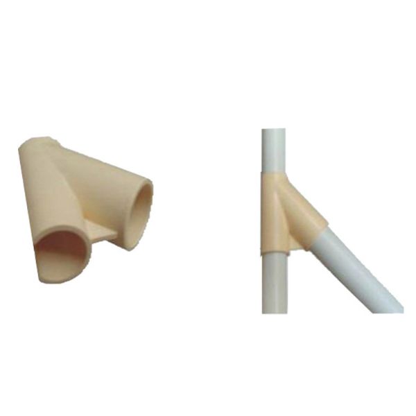 ABS штуцеры трубы 45 градусов, разъемы трубы Dia 28mm толщины 6mm