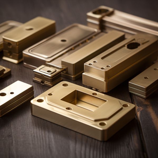 Настройка деталей из латуни с ЧПУ, услуги по обращению металлов 0,005 мм