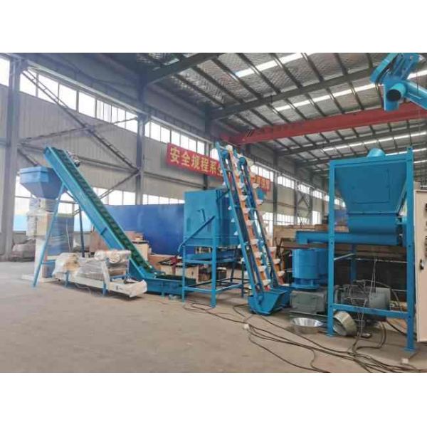 800-900Kg/H Wood Pellet Line Biomass Fuel Wood Pellet Maker Machine
