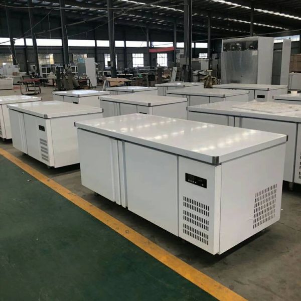 1.8m Double Door Stainless Steel Freezers 500L 18 Cu Ft