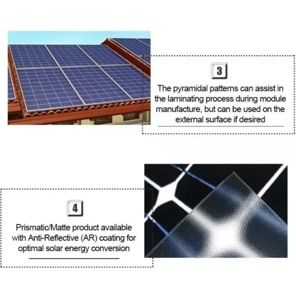 Загаренное солнечное фотоэлектрическое стекло с низким содержанием железа для стен и окон зданий