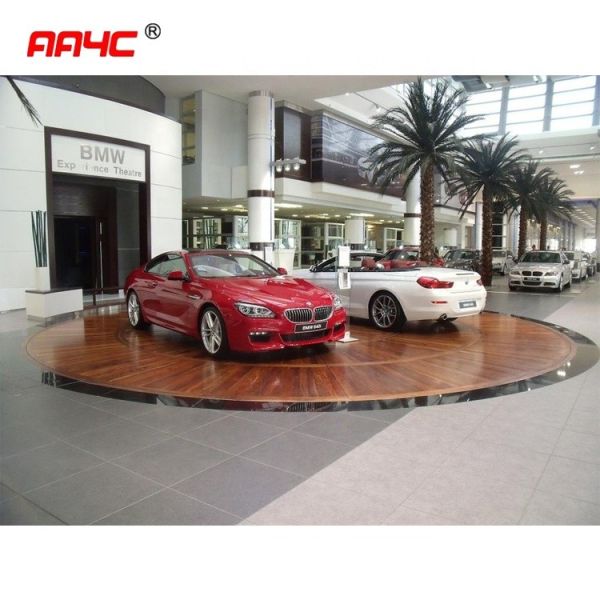 AA4C 2.5T 4M-7M  diameter  360 degree garage car turntable outdoor rotating platform display auto turntable