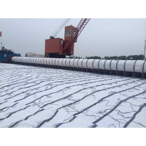 UV Resistance PP or PET Woven Geotextile 200kN Geofabric for Road Construction