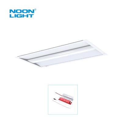 Power and CCT Tuanble 1x4 Troffer Lights With Emergency Backup