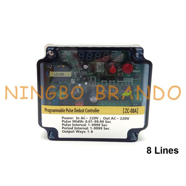 8ラインは集じん器の脈拍のジェット機弁の順次タイマーのコントローラーを