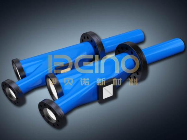 Stainless Steel Ceramic Lined Pipe Elbows Abrasion Resistance