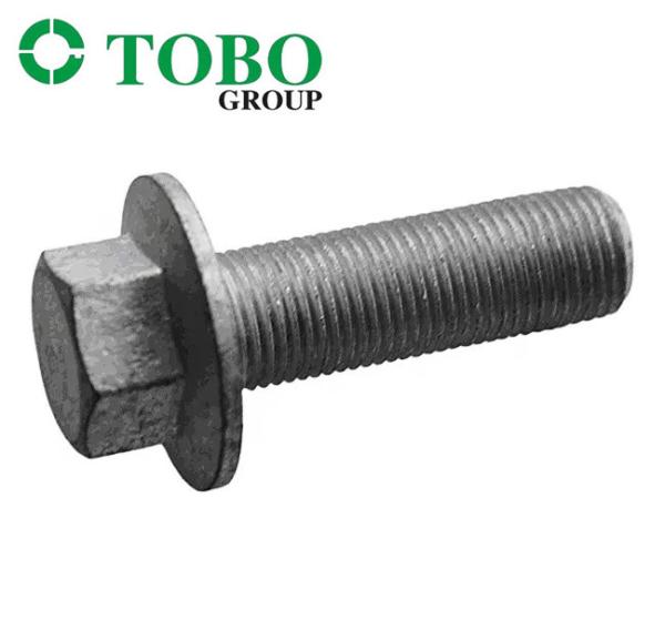 Factory Manufacture Hardware 6mm Fasteners Hexagonal Head Flange Bolts Steel 4.8/ 6.8/ 8.8/ 10.9/ 12.9 DIN6921