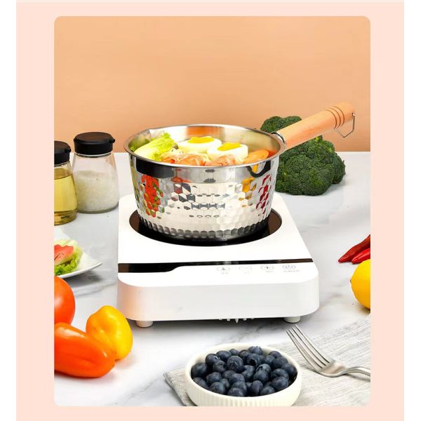 18 / Нержавеющая сталь 8 кухонь варя бак со стеклянной крышкой