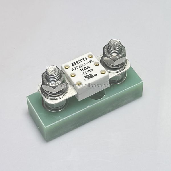 Fiberglass Bolt on Fuse Holder FHR39-M8-01 200V 800A for EV HEV Protection, Fit for A202001 Series High Current Fuse 100-500A