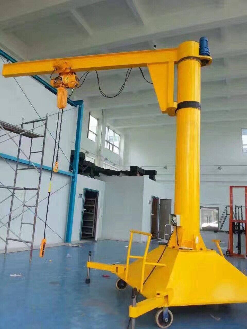 Кран кливера 220V/380V угла вращения 360 градусов мобильный для конструкции