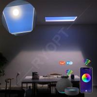 Panneau de lumière solaire artificielle de 100 W 90 degrés angle de faisceau Matériau en alliage d'aluminium IP65