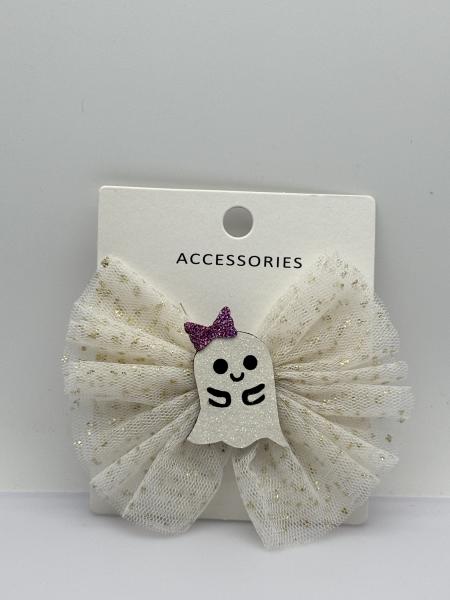 Différents modèles de pinces à cheveux Ghost Bow pour Halloween All Season Collection