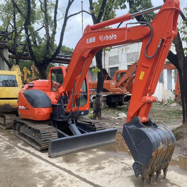 Used mini  8 ton excavator Kubota kx165 kx185-3  for sale kubota U35 KUBOTA Excavator