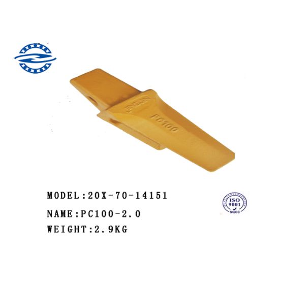 Часть PC400 208-939-3120 экскаватора твердости HRC46-52 запасная, зубы ведра экскаватора pc100 pc200 усаживает переходник