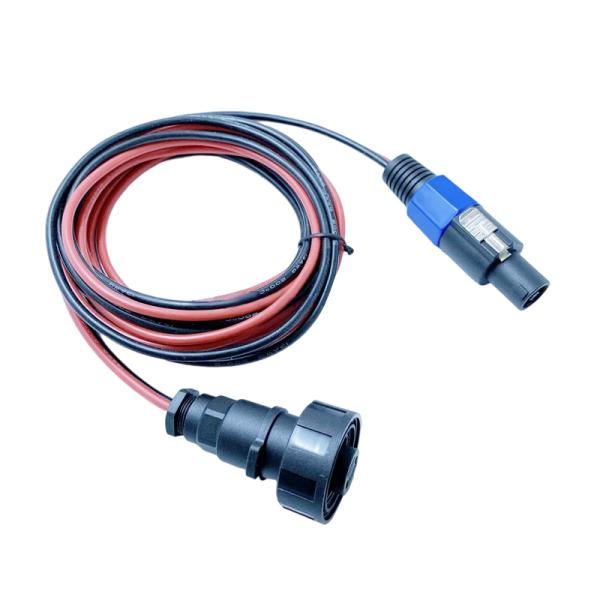 Leidi RD8000/8100/8200/PCM Detector de tuberías Transmisor del cable de conexión de energía del cable de pinza de la batería
