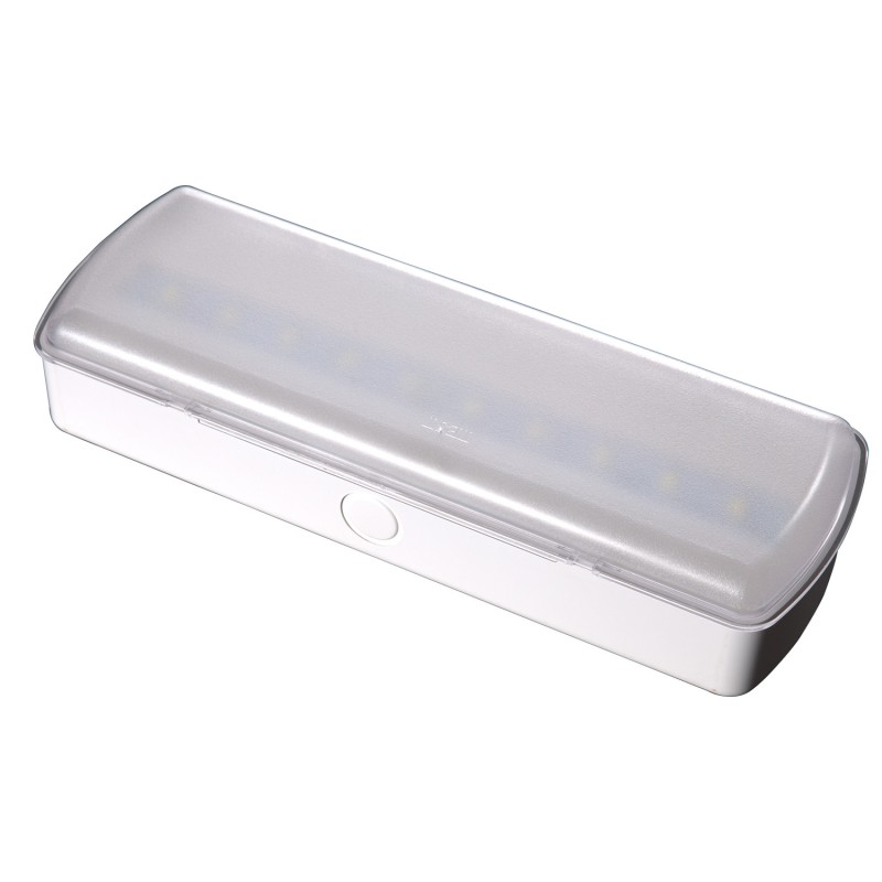 Fire Resistance ABS LED Emergency Light 3.6V Ni-Cd Battery 3 Hours Duration L119N-A