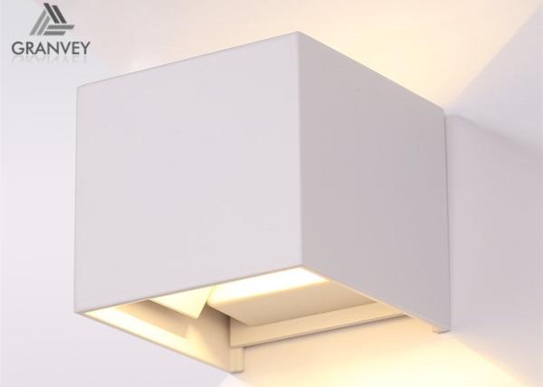 7W Angle Adjustable LED Outdoor Wall Lights Square Cube IP65  For Wall Art