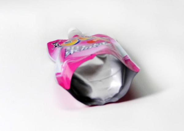 90x140mm Stand Up Spout Pouch For Liquid / Particle Product