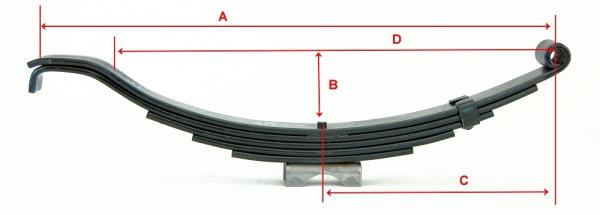 Nylon Bushing Trailer Axle Kit Components 3000LB