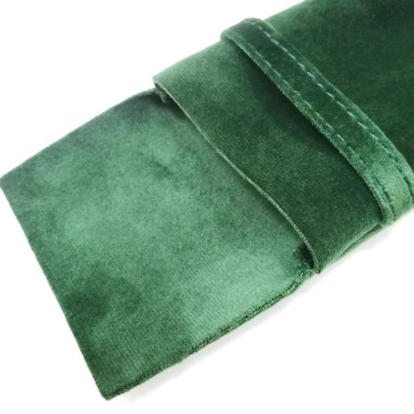 Custom luxury high quality velvet contact lens pouch Jewelry bag