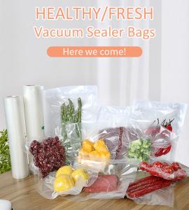 5mil Flat Food Vacuum Sealer Bags 6x10 Inches 15.2 X 25.4 Cm For Food Preservati
