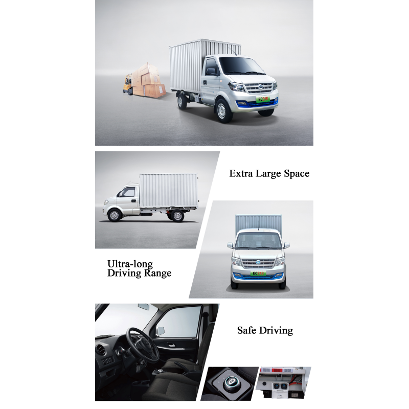 DFSK Cargo Delivery Truck New Energy RUICHI EC31S Mini Box Electric Truck