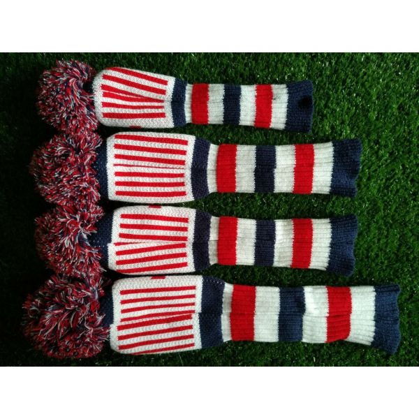 knitted head cover , golf knitted head cover , golf head cover  , golf headcover