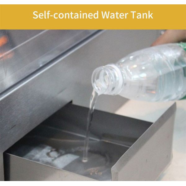 Silvery White 240V 2.4kw Cake Display Fridge