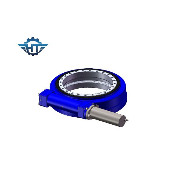 SE21 High Torque Small Backlash Worm Gear Slew Drive With Hydraulic Motors For Mining Machinery