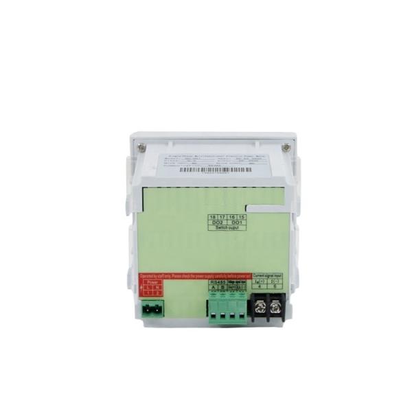 96*96mm Single Phase Intelligent A V HZ KWH Multifunction Power Meter with RS485
