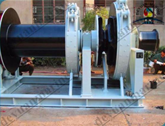 Boat Safety Marine Φ76 / 78 Hydraulic Anchor Windlass And Winch