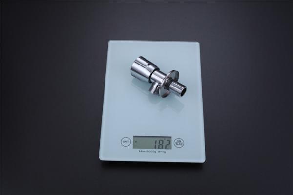 ECO Wash Basin Angle Valve Low Pressure Red Brass Chromed Plated Household