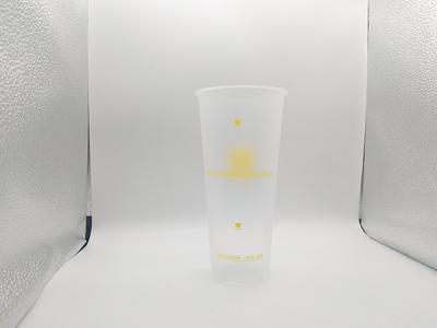 OEM / ODM PP Plastic Cup 1.2mm Thickness In-Mold Labeling Printing