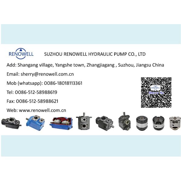 Hydraulic Vickers Vane Pump , Skid Steer Hydraulic Pump With High Performance