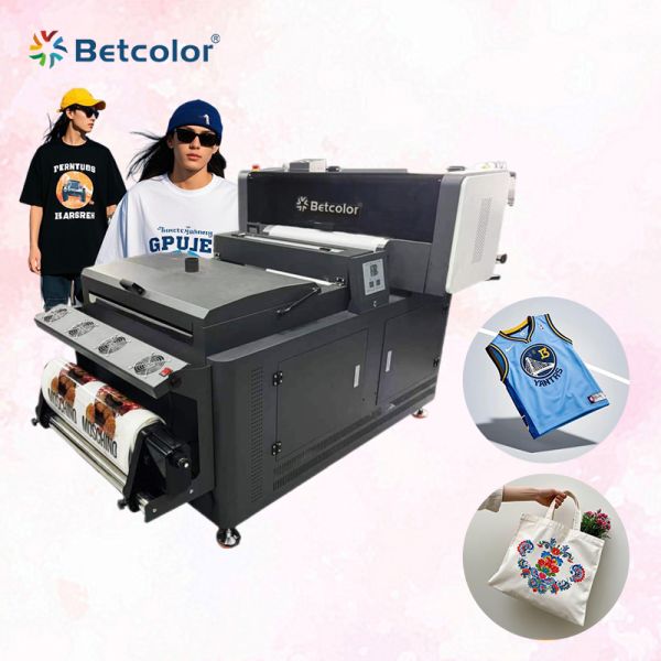 Heat Transfer Printer 2 Heads A2 42CM DTF PrinterXP600/1600A1/I3200-A1 2heads T-Shirt Labeling Machine for Small Business Ideas