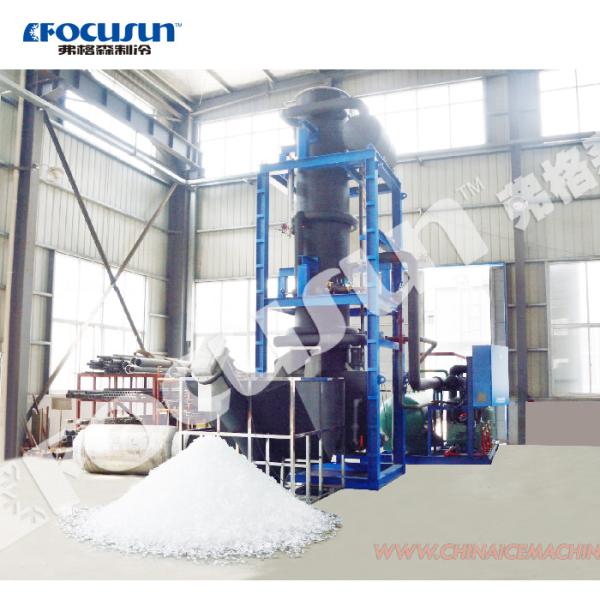 R22 Máquina de gelo com tubos de refrigerante 5 toneladas para as Filipinas L1500 X W 1200 X H1800