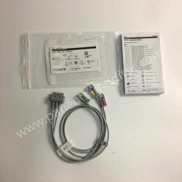 Vyaire GE Multi - Link ECG Leadwire 3-Lead Grabber IEC 74cm 29in 412682-003