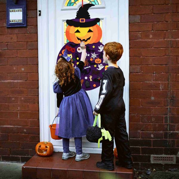 Indoors EN71 Felt Handicraft Halloween Decor For Kids