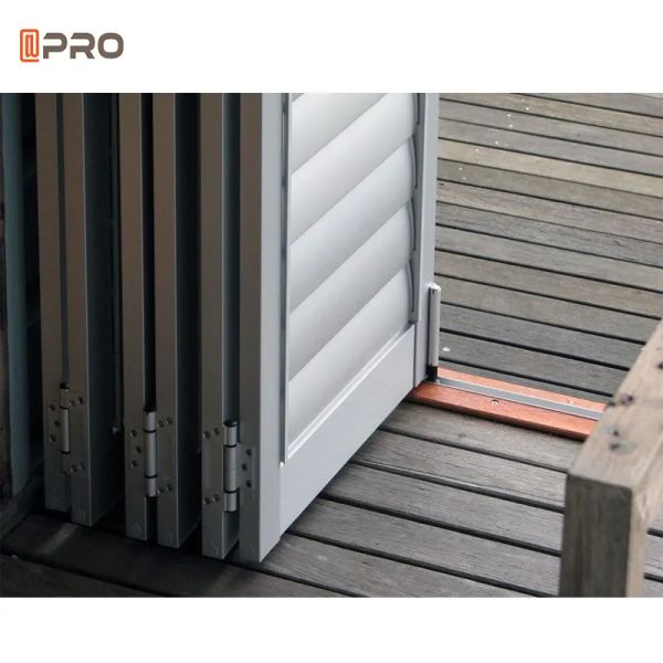 Rational Construction Aluminum Louver Door Louver Shutter Window Water Proof