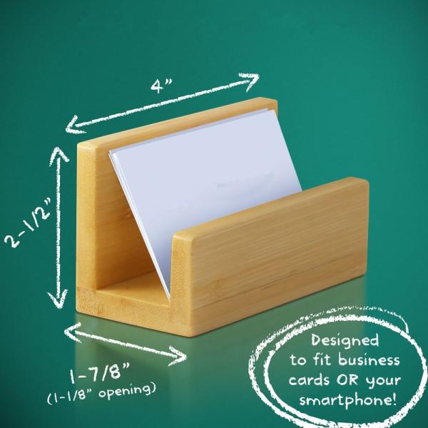 special business card holder bamboo holder for wholesale price and high quality