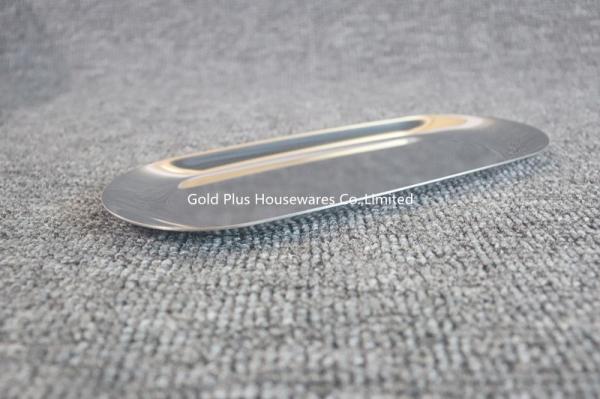 Eco stainless steel weed tray for candy fruit dessert restaurant serving deep dishes hotel use towel plate