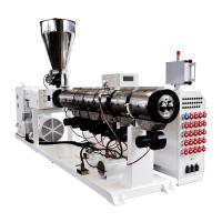 Boudineuse à vis jumelle en plastique/double machine parallèle de boudineuse à vis pour la pelletisation