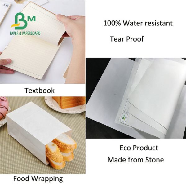 SGS одобрил лист бумаги SP бумажный 120G 145G Eco материальный белый штейновый каменный