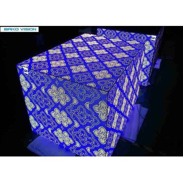 Super Lightweight P6 / P7.8 / P10 Flexible Led Display 360 Degree Foldable Modules For Stage Events
