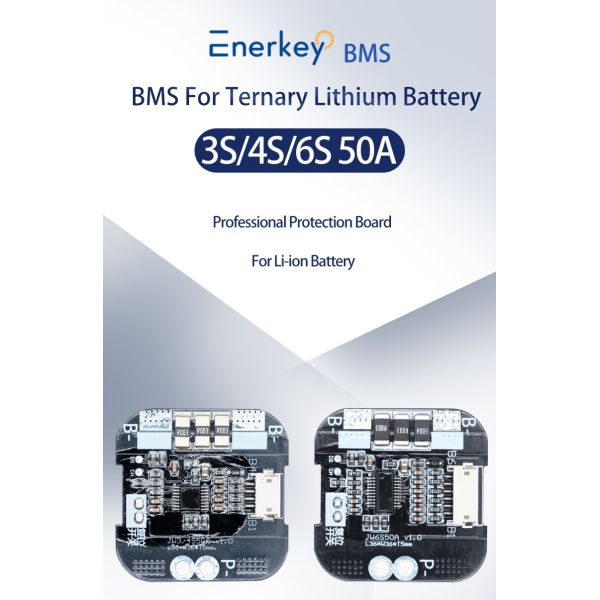 Аппаратное обеспечение 6S 50A Литийная батарея BMS NCM Аккумуляторная ячейка BMS 24V Для домашней системы хранения