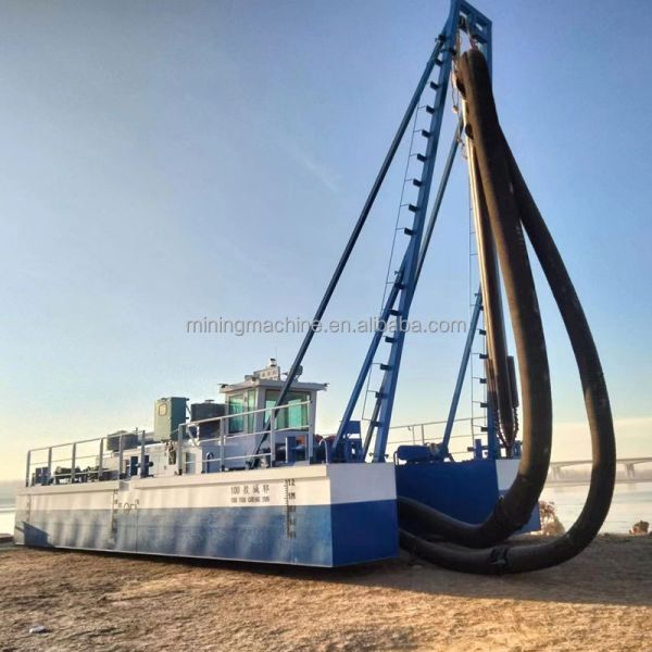 Multifunctional Amphibious Dredger with Self Propulsion Corrosion Resistant Hull