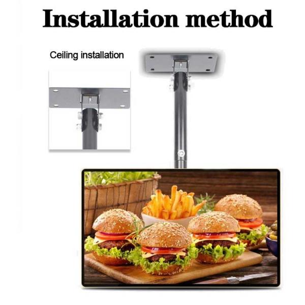 VETO 43 49 55 65 Inch Wall Mount Android Touch Screen Indoor LCD Advertising Digital Signage For Elevator