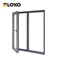 Triple Glazed Awning Aluminium Tilt And Turn Window Replacement